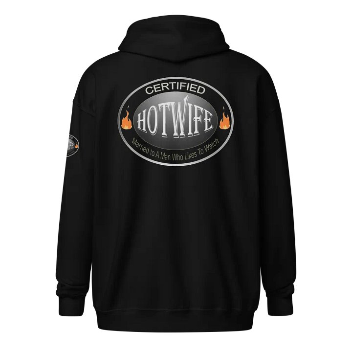 Certified hotwife zip fron hoodie product image (1)