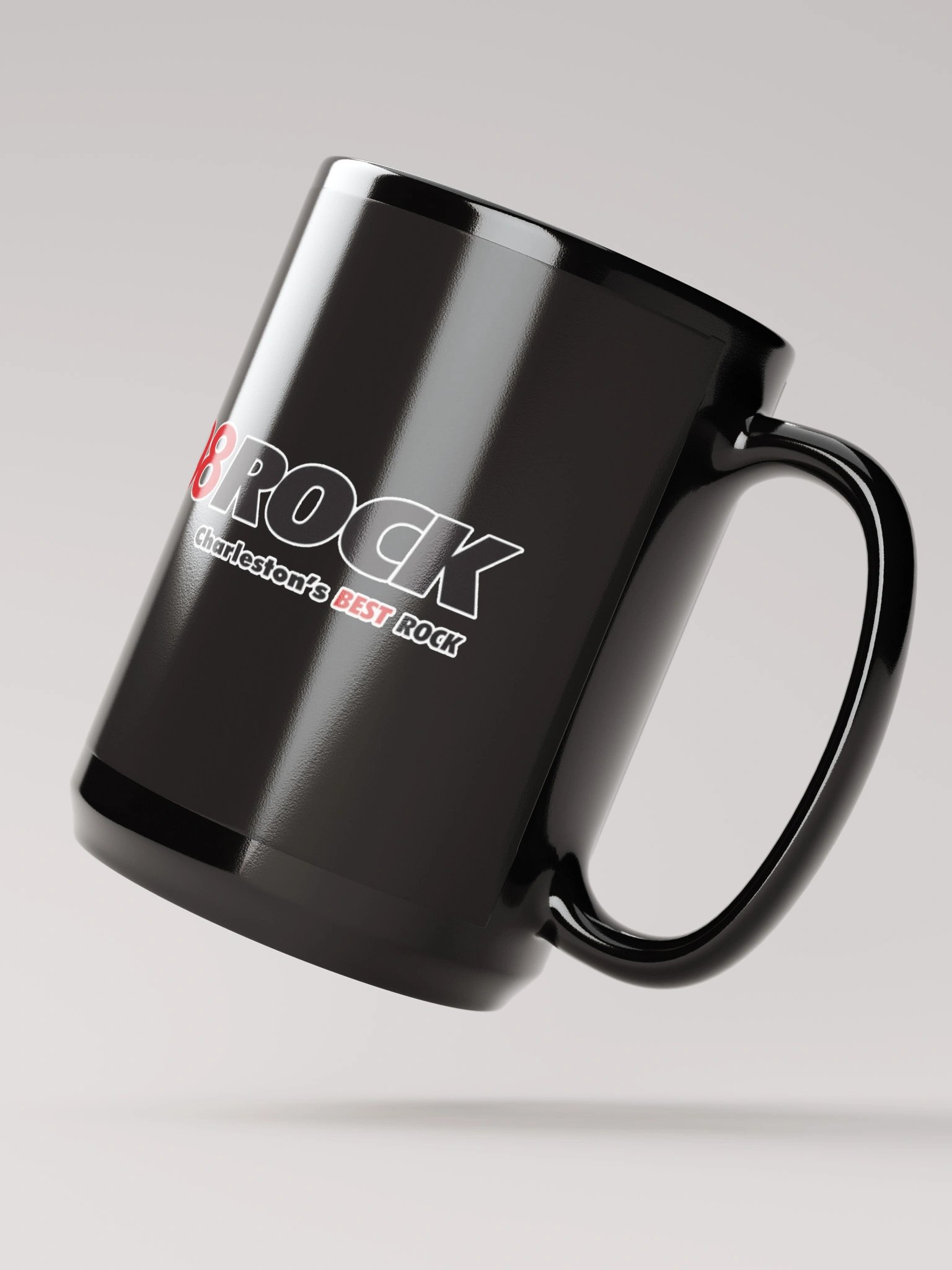 98 Rock black coffee mug product image (2)