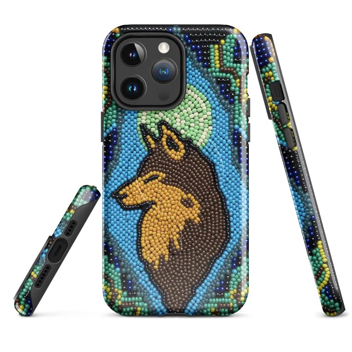 Spirit of the Wolf Beaded iPhone® Tough Case product image (4)