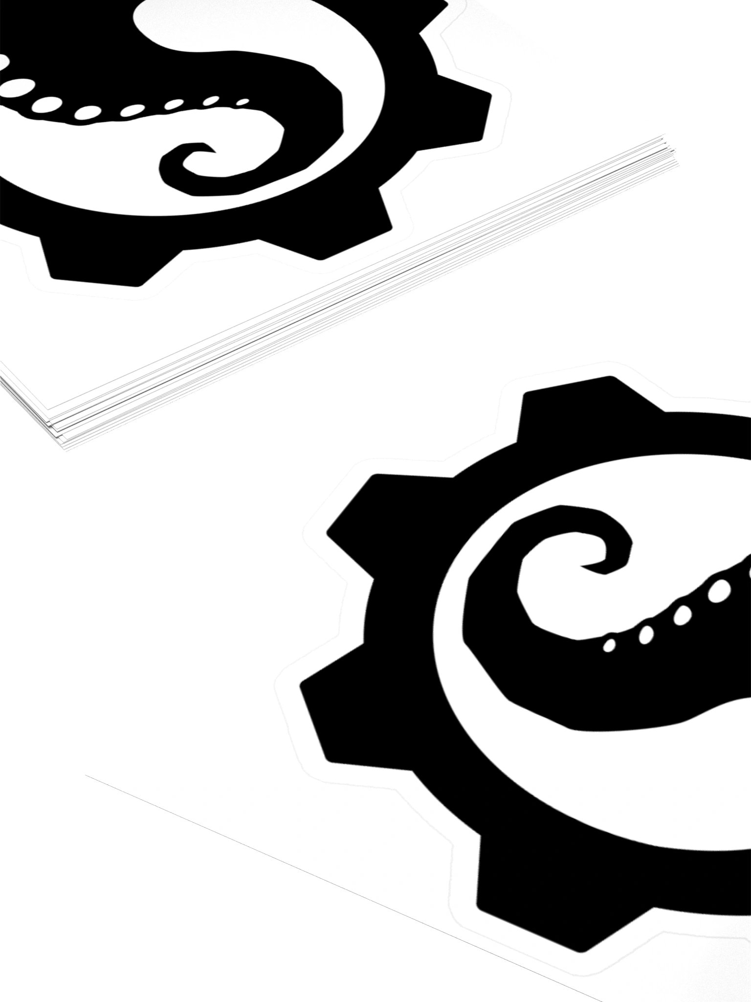 Black Sauerworks Logo Sticker product image (4)