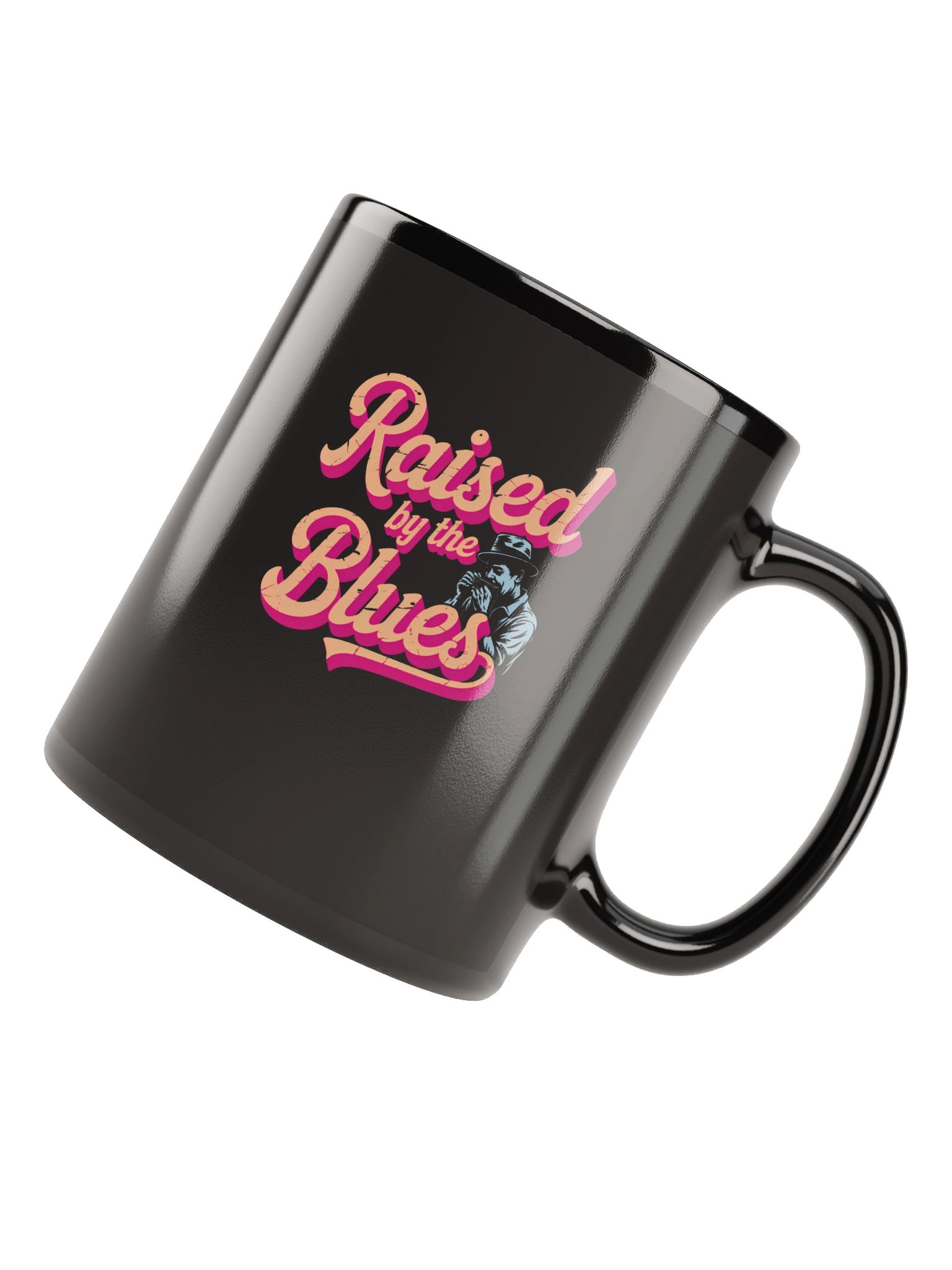 Raised by the Blues – Ceramic Mug (The Slogan Series) product image (4)