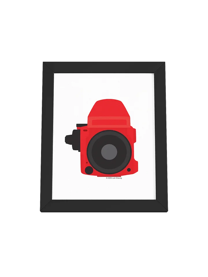 M 645 Red - Framed Poster product image (9)