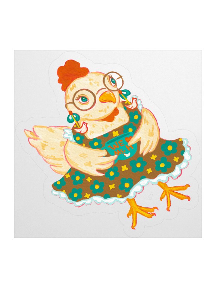 Ms. Henrietta Cluck - Sticker product image (1)