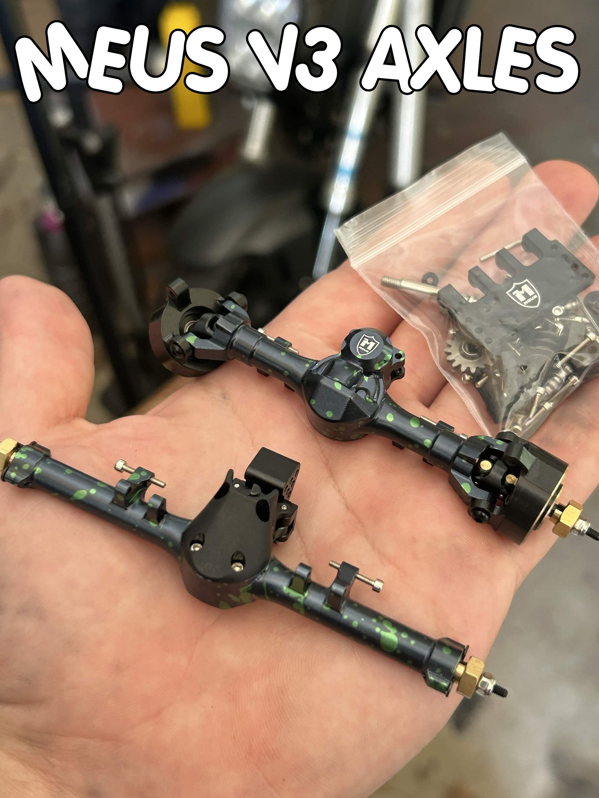 TOXIC FROG Meus v3 Metal Axles product image (1)