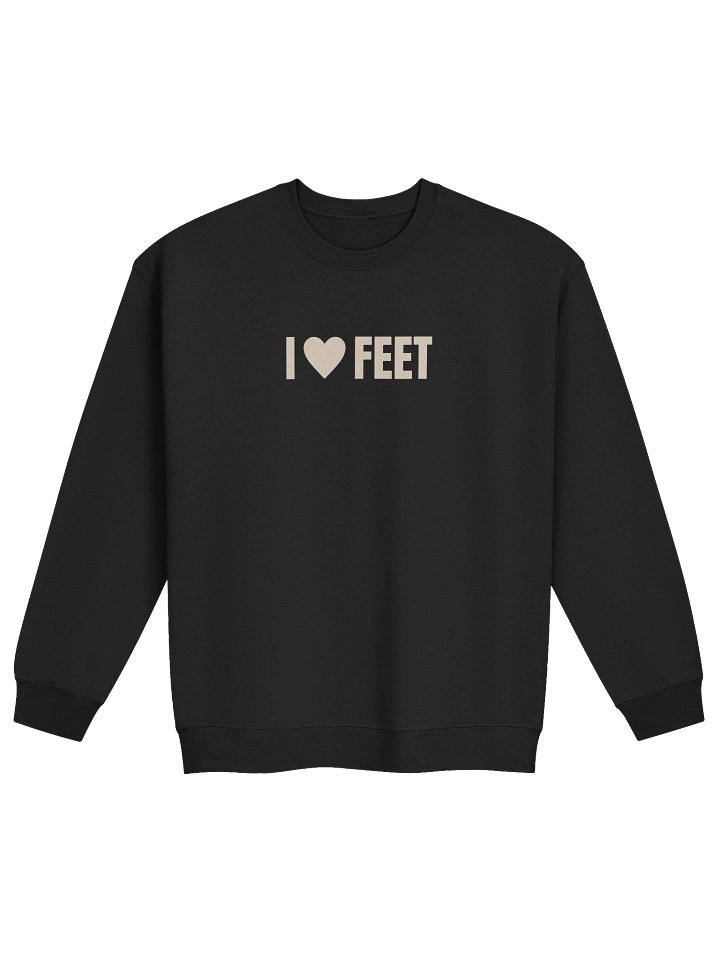 I Heart Feet Sweatshirt product image (2)
