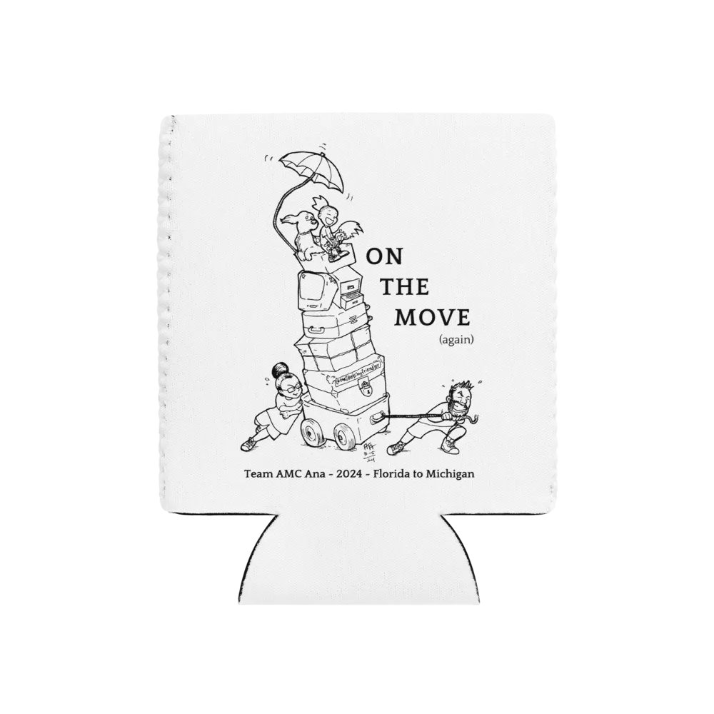 On the move - Coozie (two sizes) product image (3)