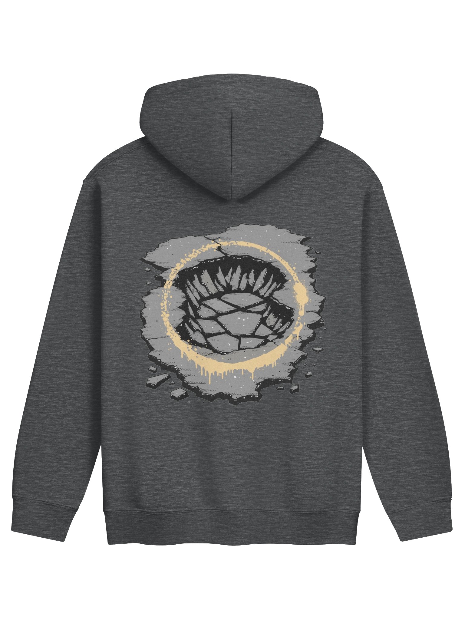 STATUS: UNRESOLVED — Pothole Monolith | Graphic Hoodie | Alternative Streetwear product image (1)