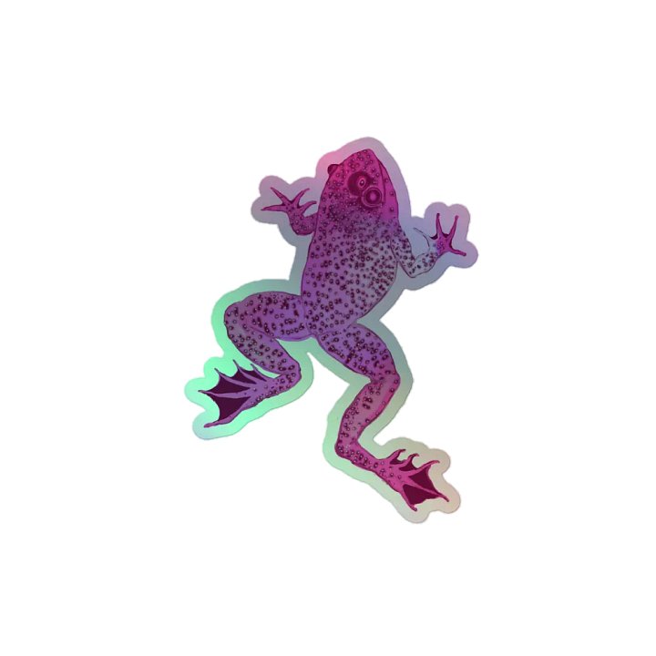 Holographic Pink Frog product image (2)