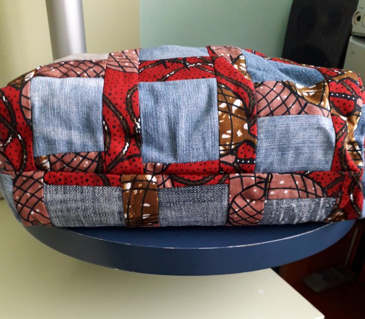 Borsa jeans scacchi product image (2)