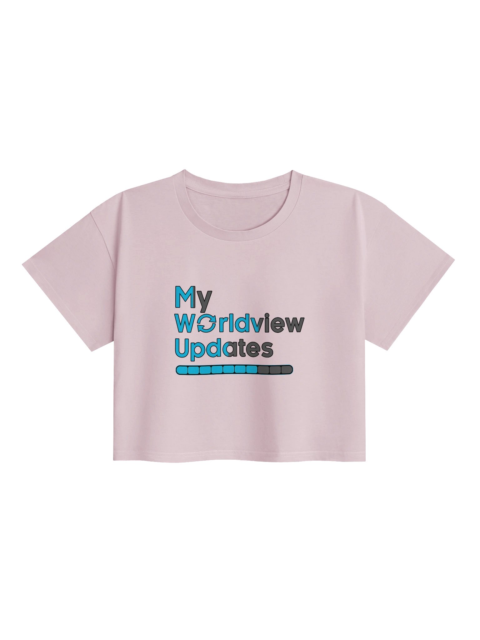 My Worldview Updates - Women’s Premium Crop Top product image (3)