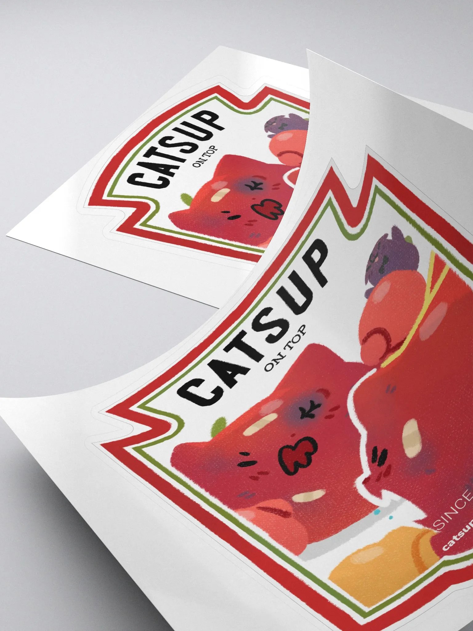 Catsup Bottle Label product image (4)