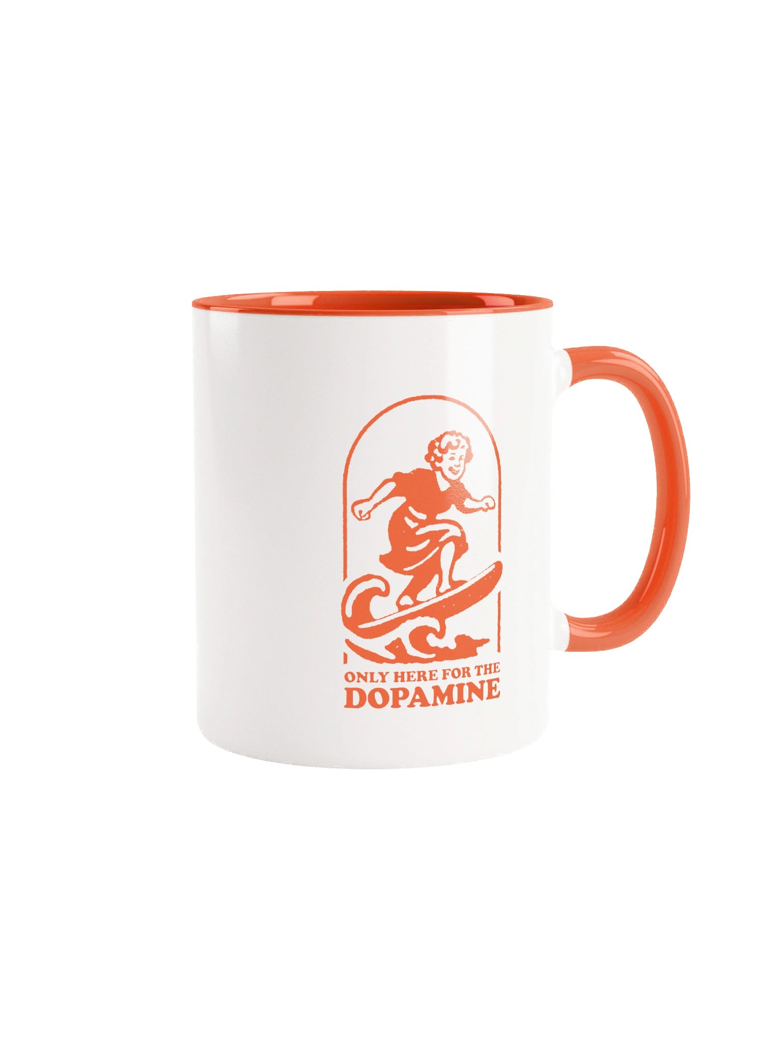 Only here for the dopamine - Mug product image (1)