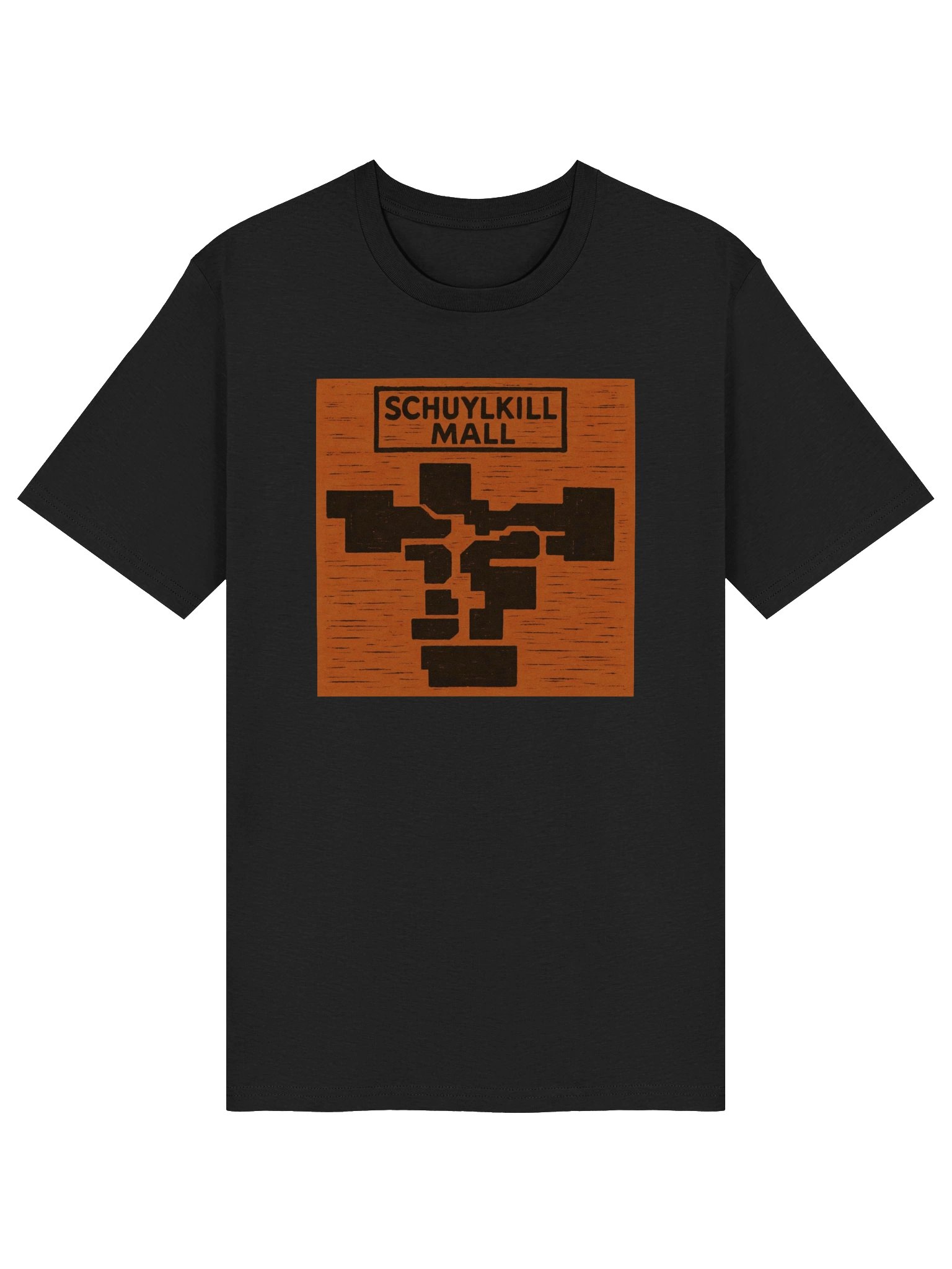 Schuylkill Mall map shirt product image (3)