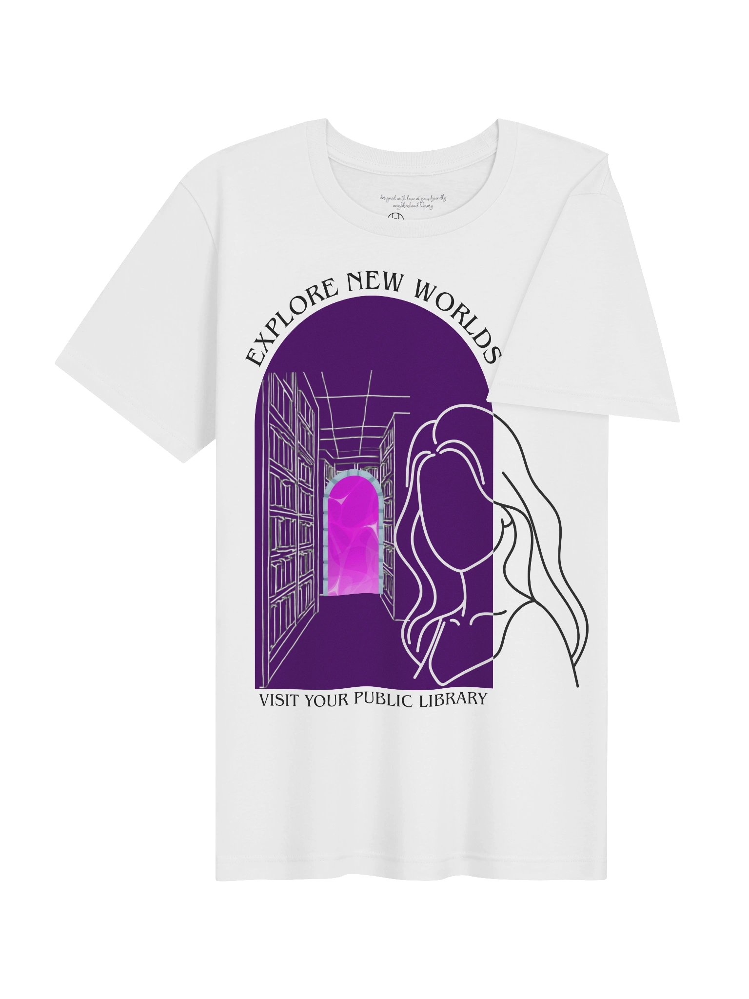 Explore New Worlds Adult T-Shirt product image (34)