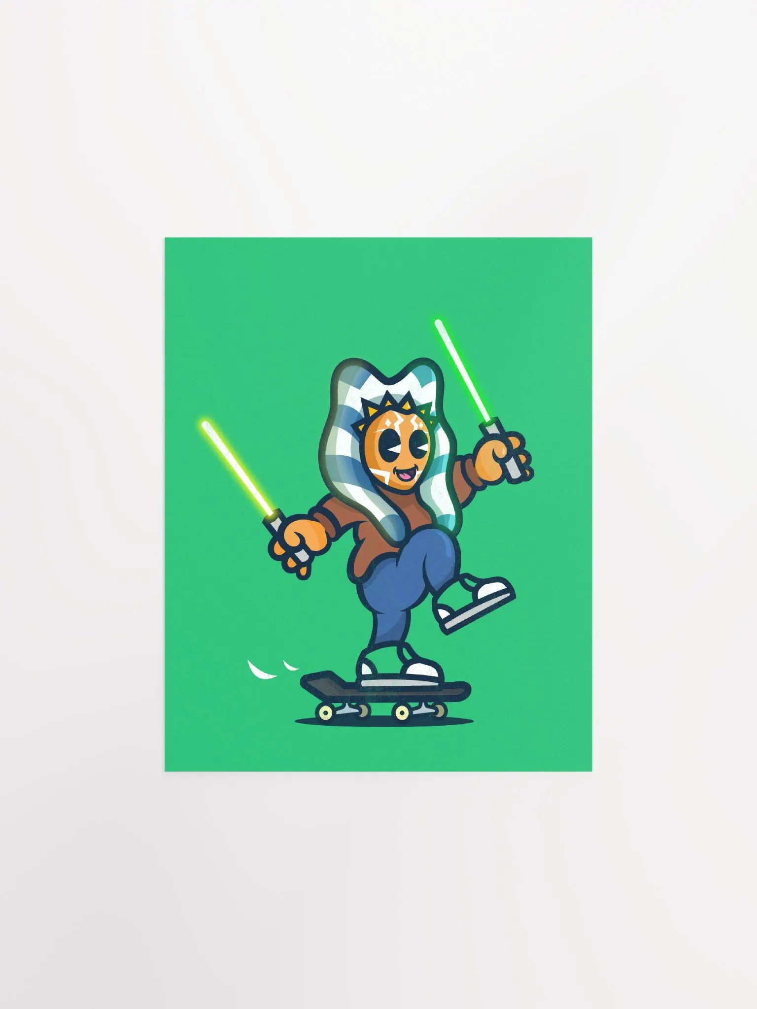 Gray Skater Poster Print product image (4)