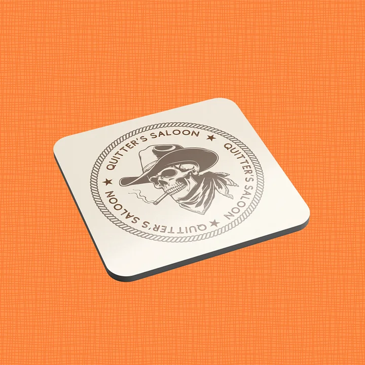 Quitter's Saloon Coaster product image (1)