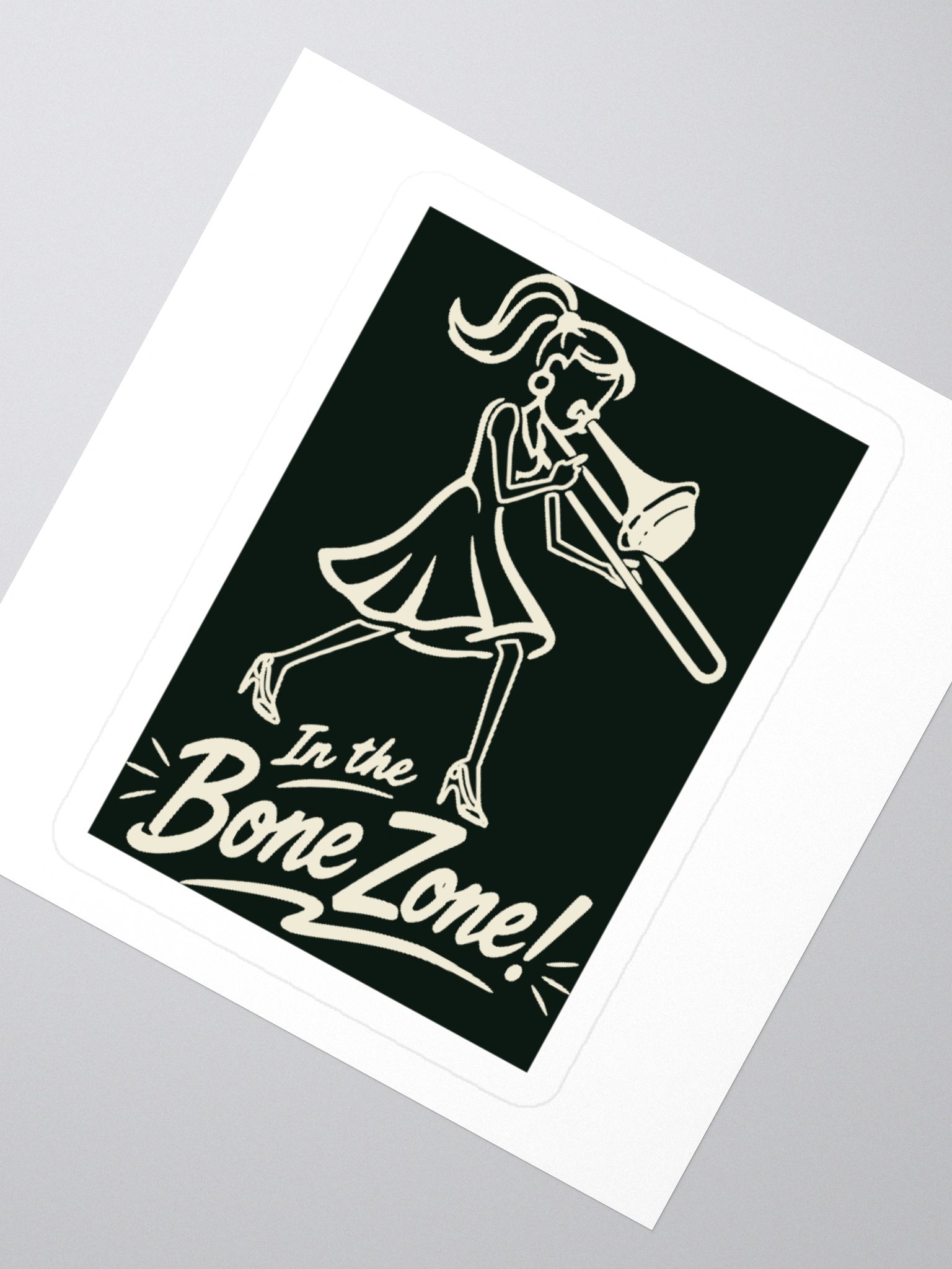 In The BoneZone Girl sticker product image (2)