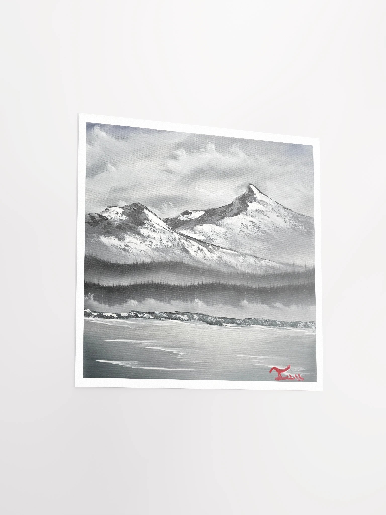 The Grey Mountains - Matte Poster Print product image (3)
