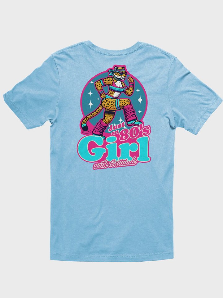 Just An 80s Girl With Cattitude T-Shirt product image (1)