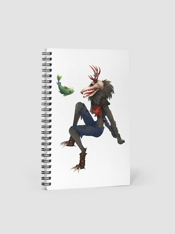 AshenTheGlutton Spiral Ring-Notebook product image (1)