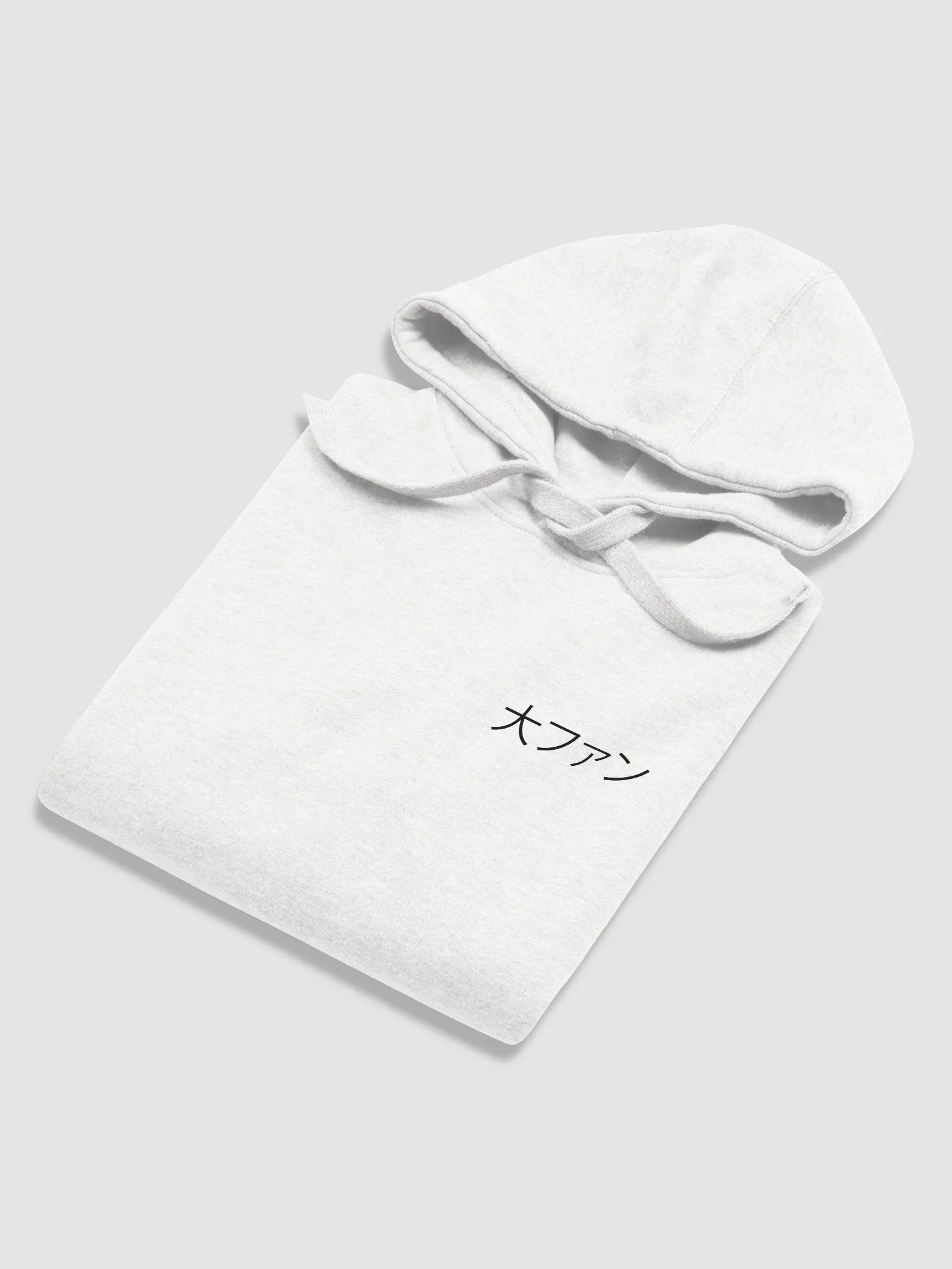 "BIG FAN" HOODIE White product image (6)