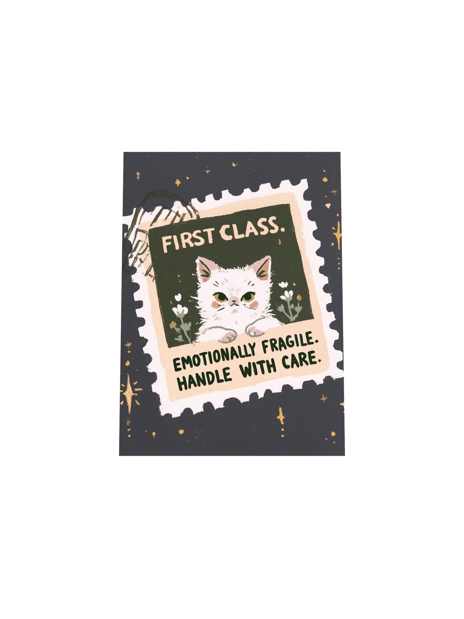 First Class Fragile Cat Poster product image (29)