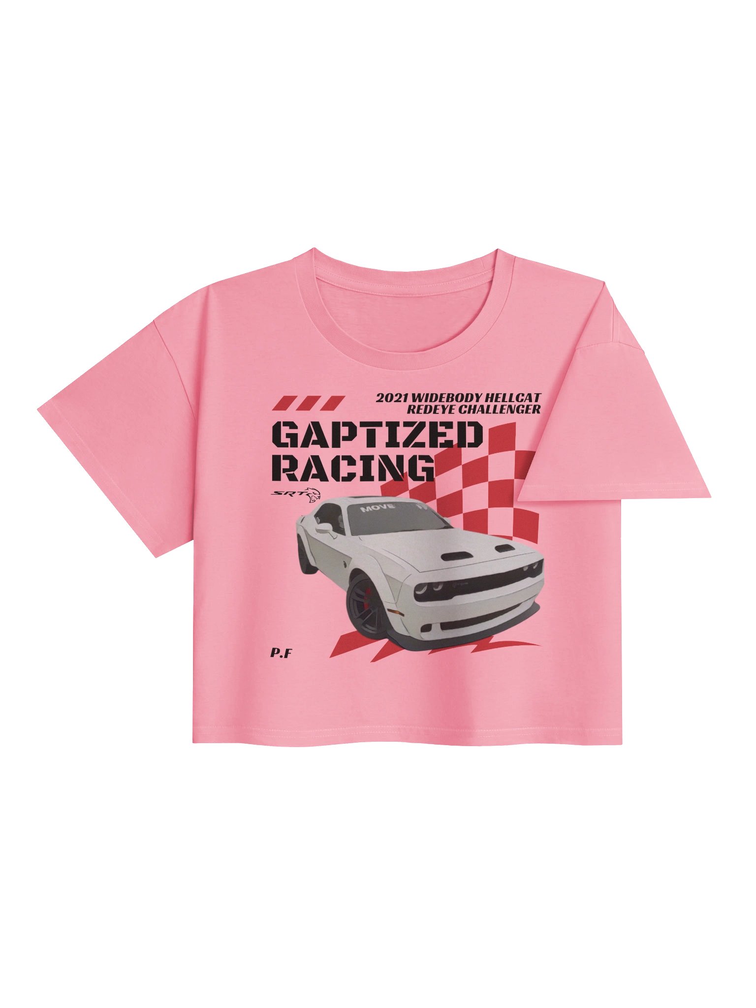 Gaptized Racing™ Women’s Crop Top Tee product image (4)