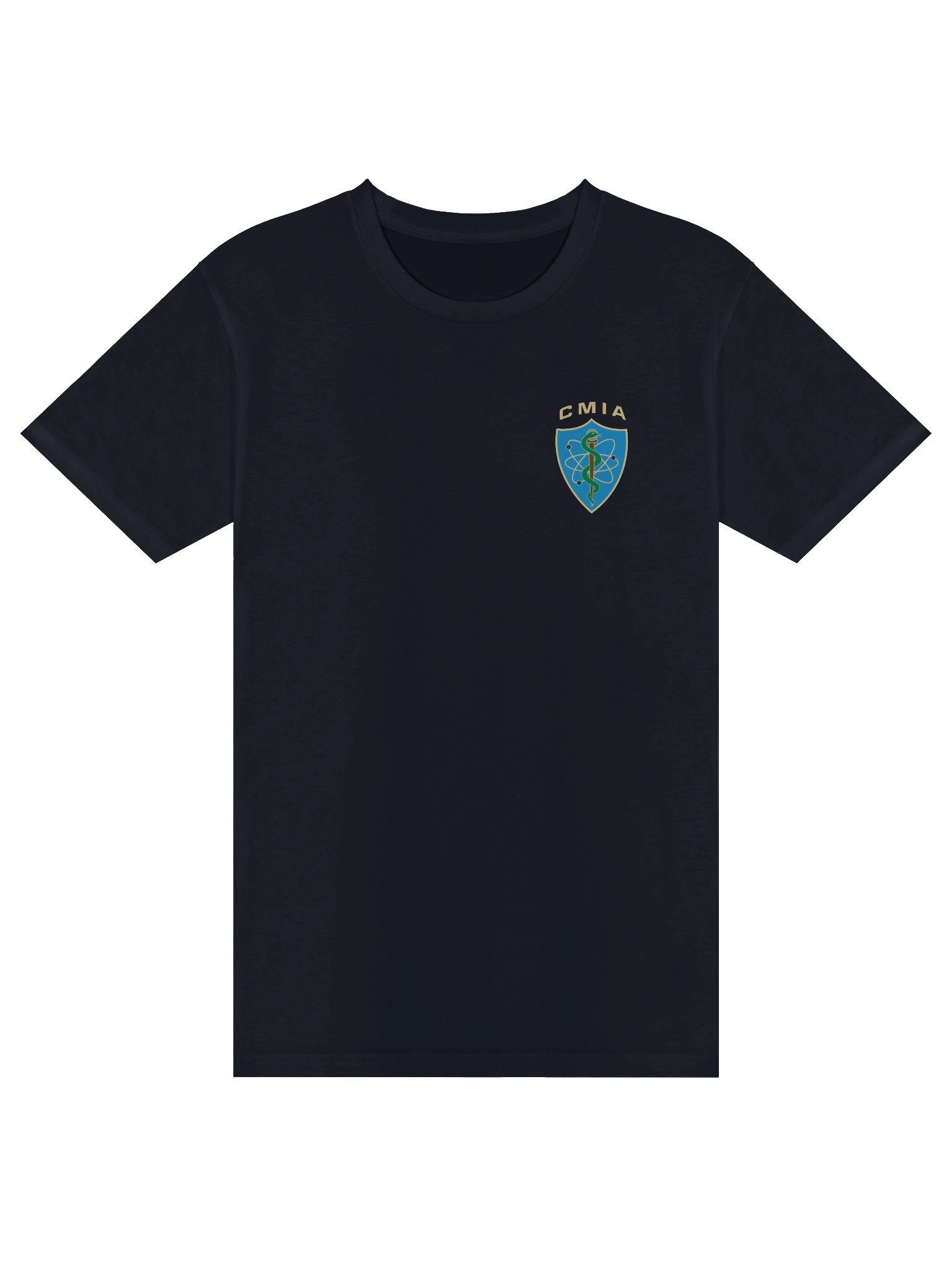 CMIA Dark Premium T-Shirt / Yellow-Gold Graphic — Color Logo product image (1)
