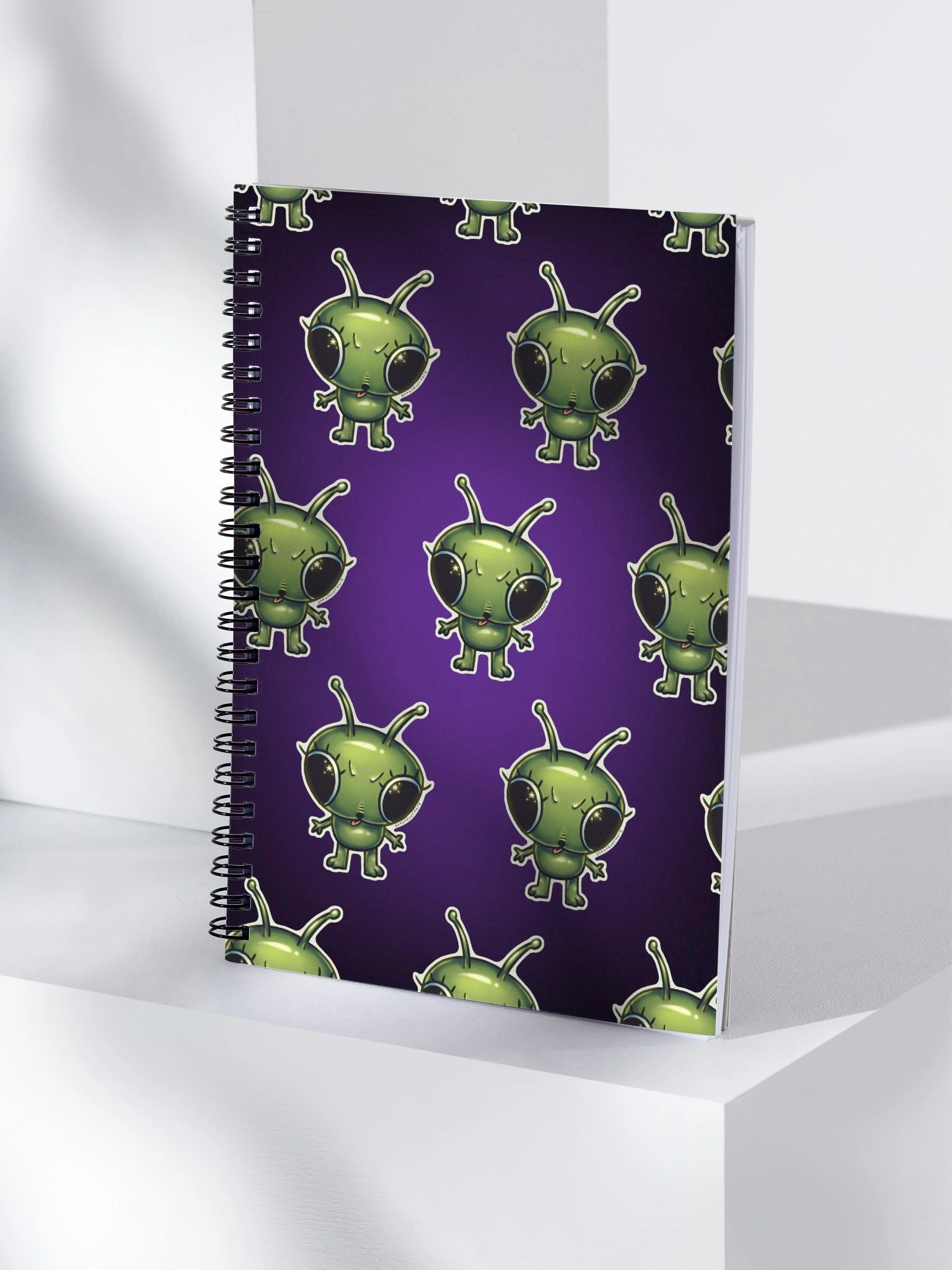 glorb - looking SPIRAL NOTEBOOK product image (4)