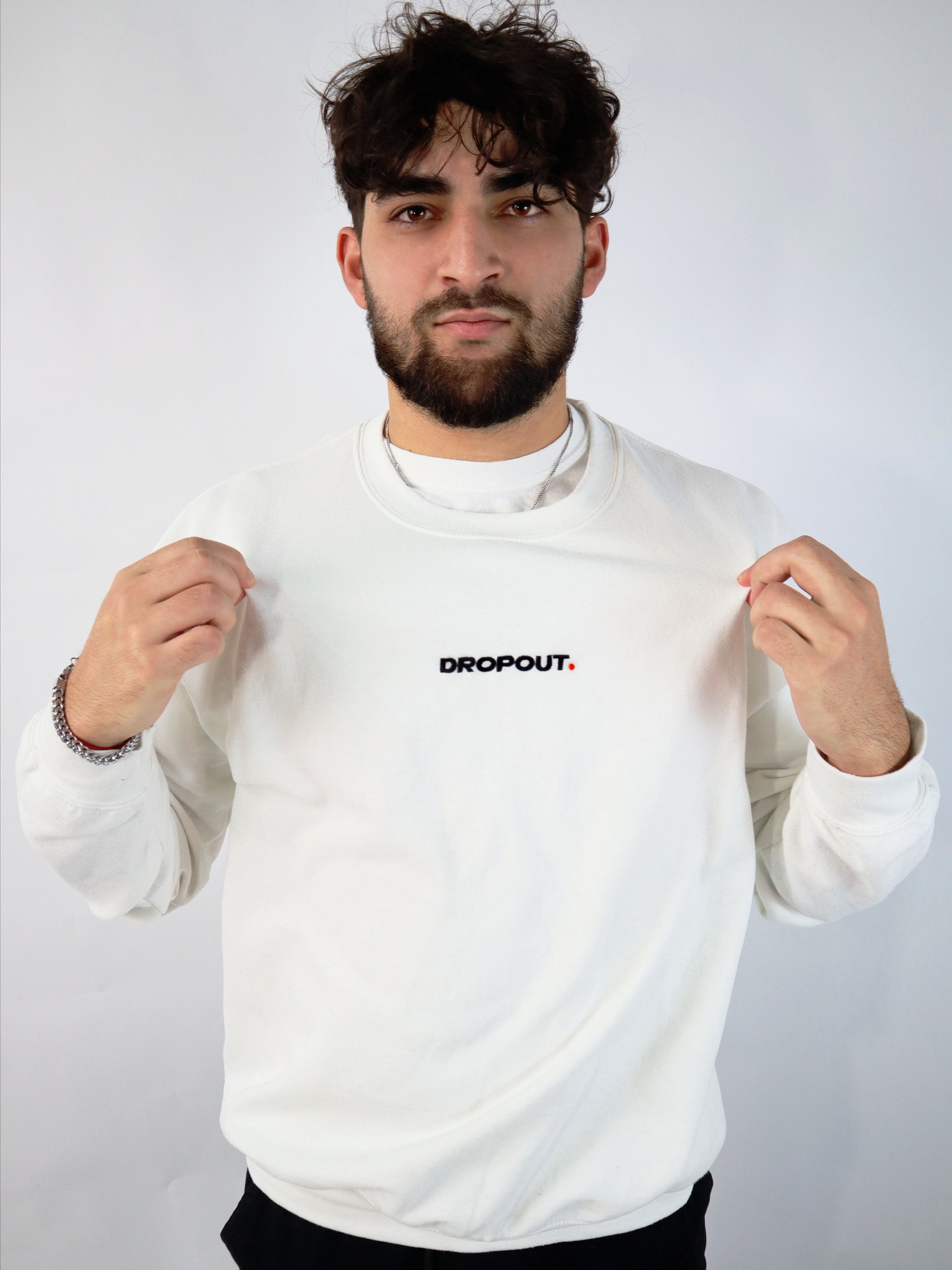 DROPOUTS: REBOOTED SWEATSHIRT (White) product image (2)