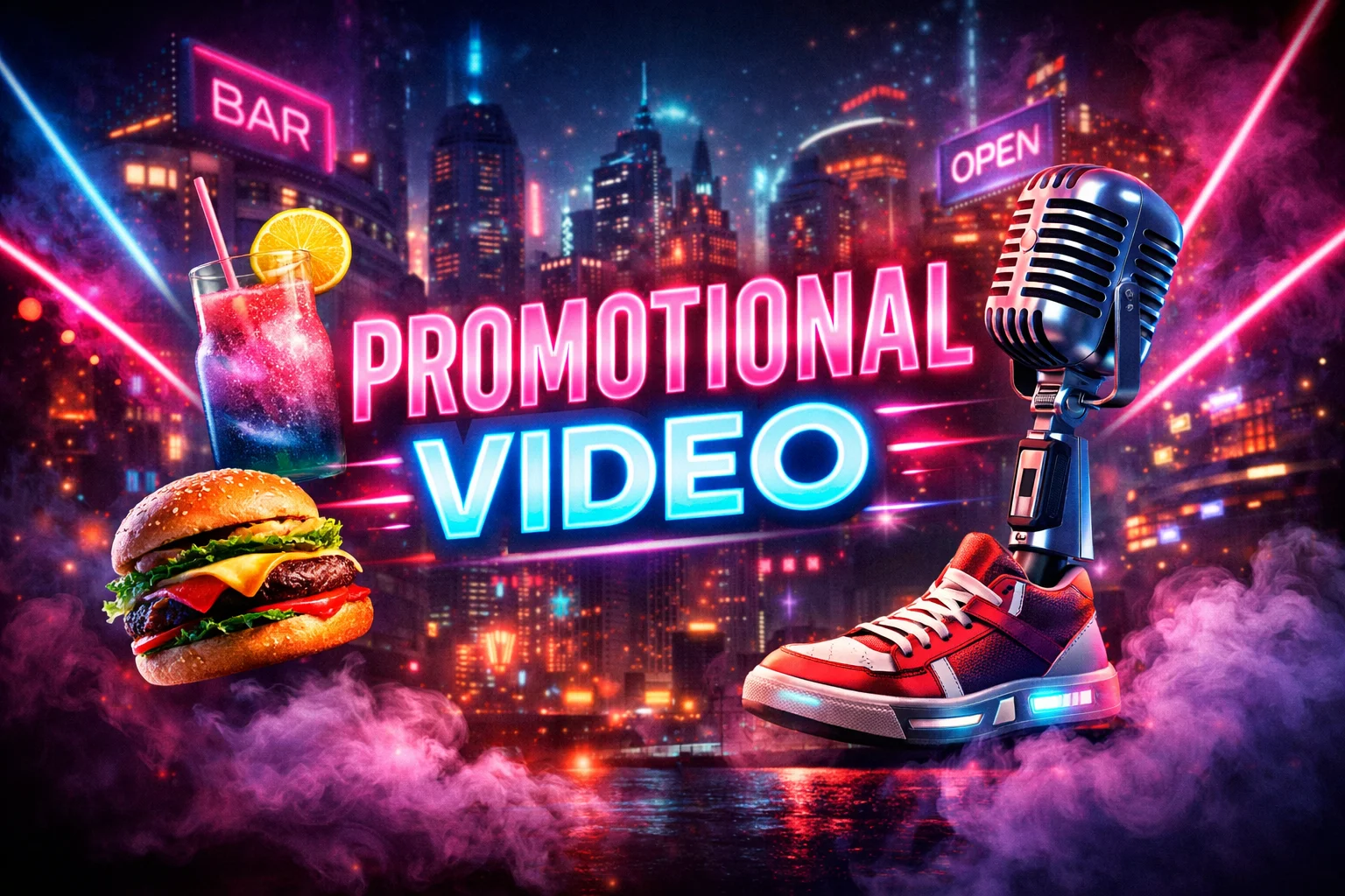 CUSTOM SURREAL PROMOTIONAL VIDEO product image (1)