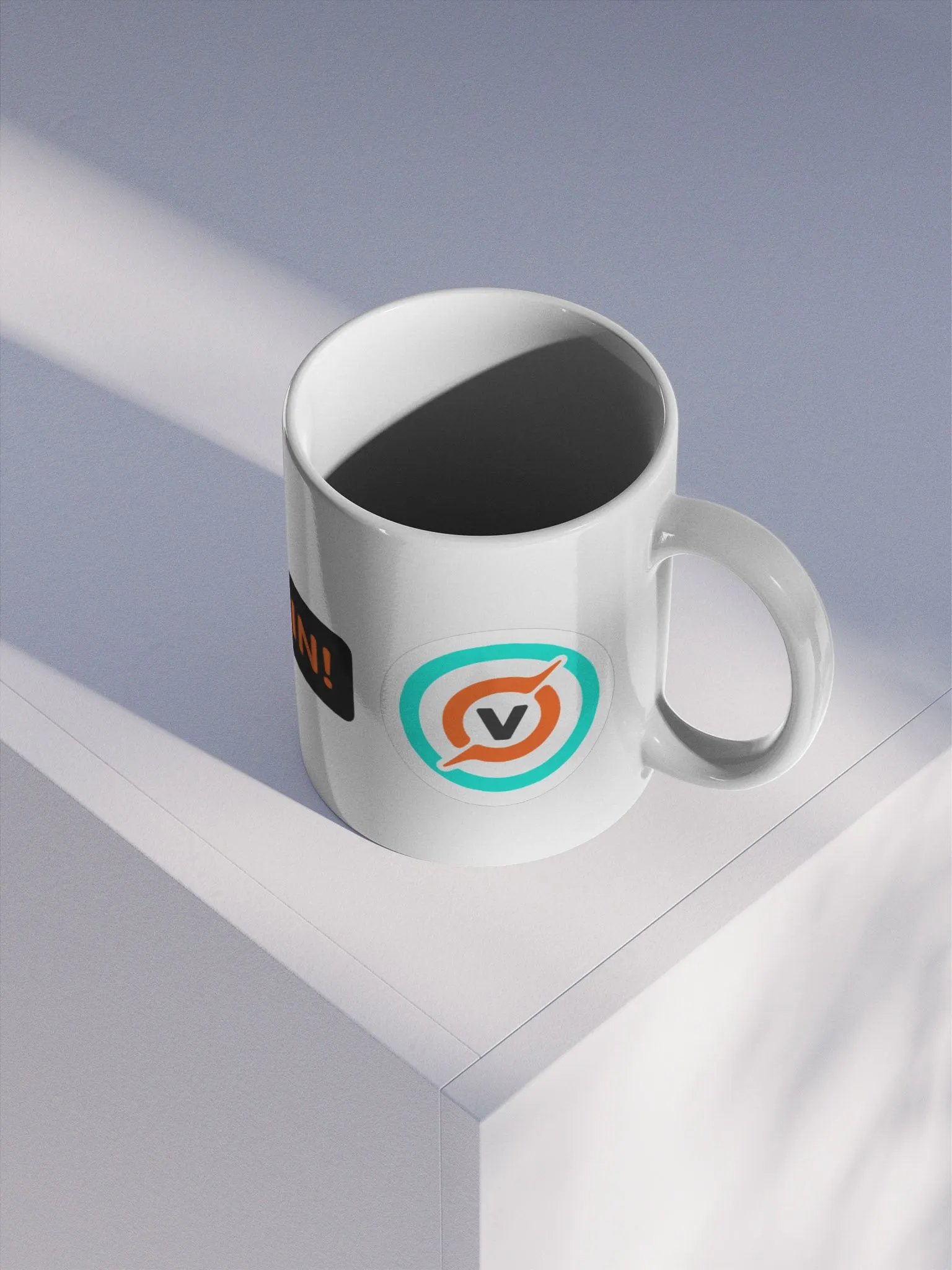 Muggy - Black Background Orange Text product image (3)