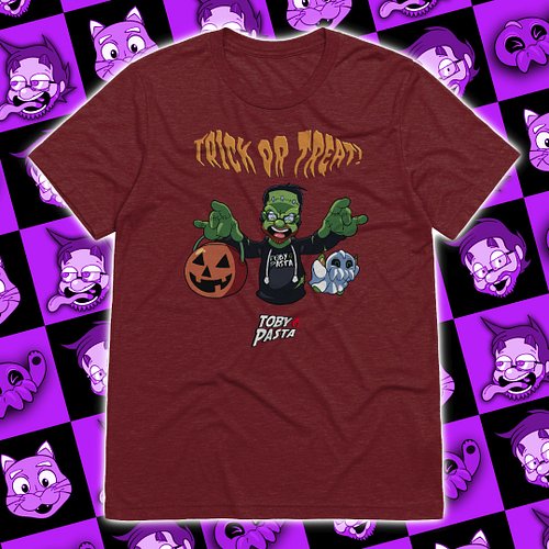 HAPPY (EARLY) HALLOWEEN! I teamed up with @jayjay_human to create some limited edition Halloween TobyPasta merch! Get them wh...