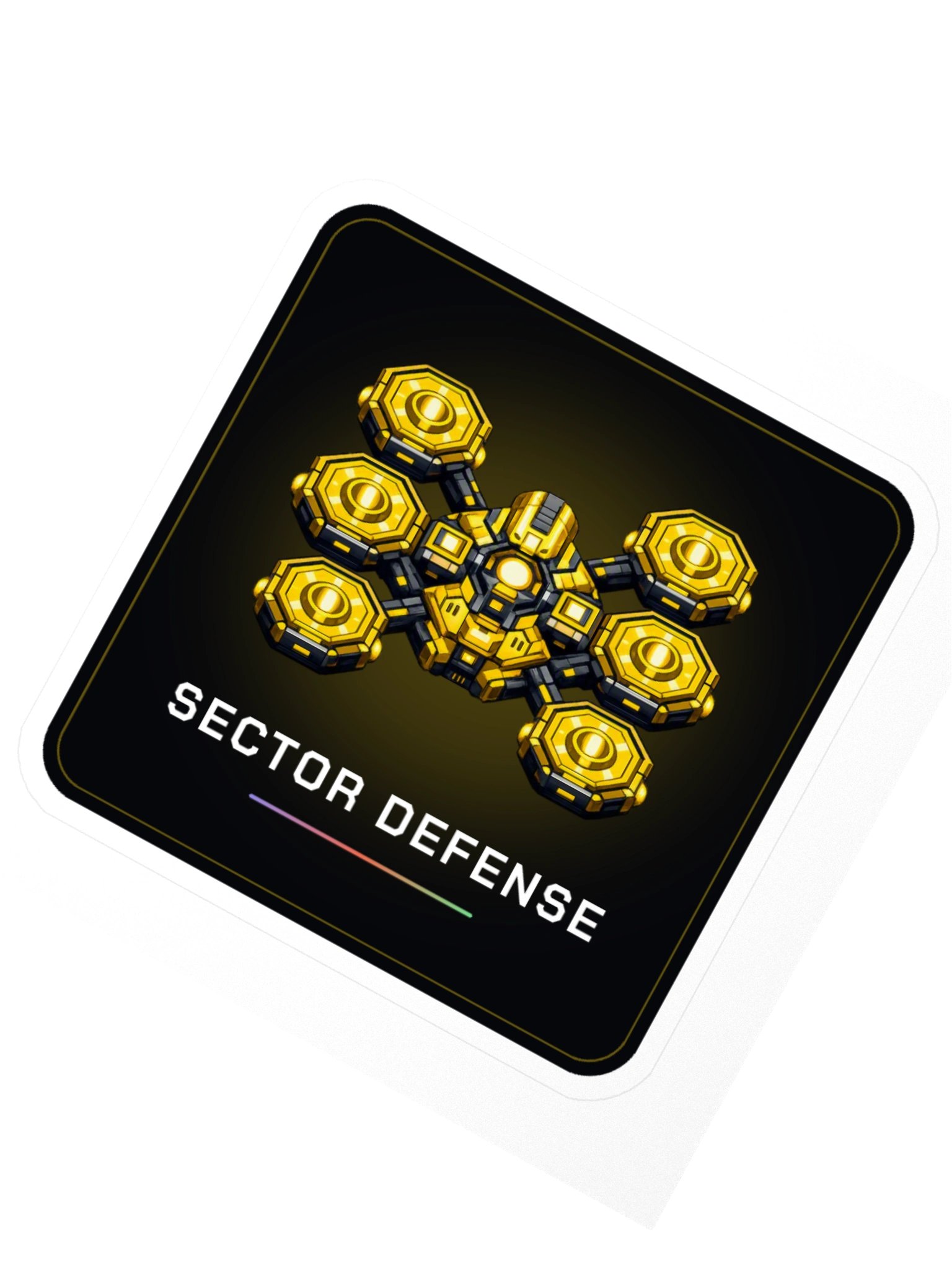 Sector Defense Solar Sentinel Sticker product image (2)