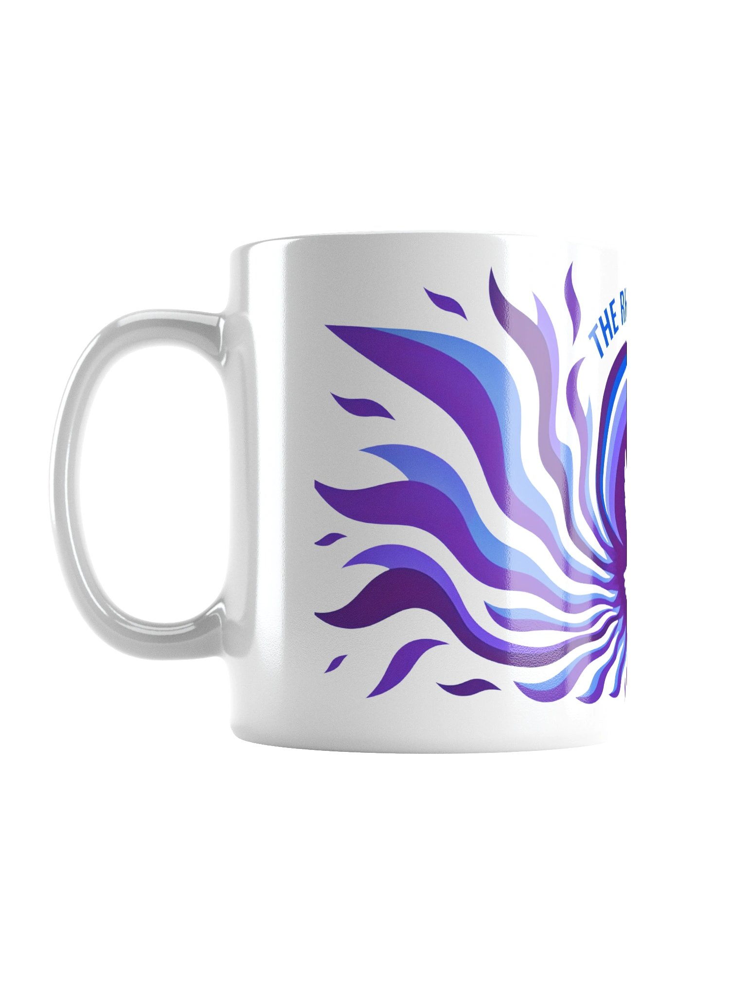 "Dove Wave" White Glossy Mug product image (2)