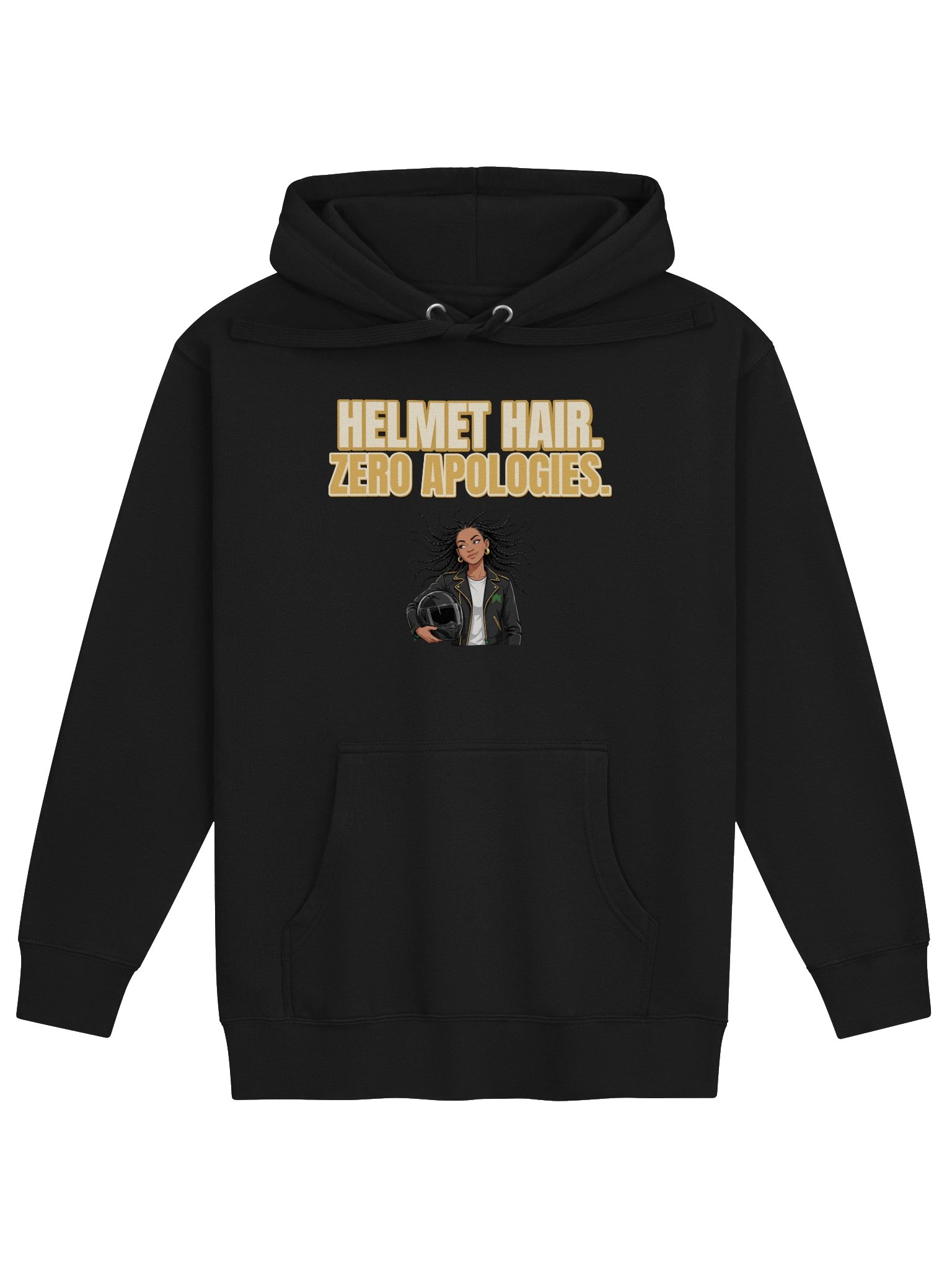 Helmet Hair Hoodie product image (1)