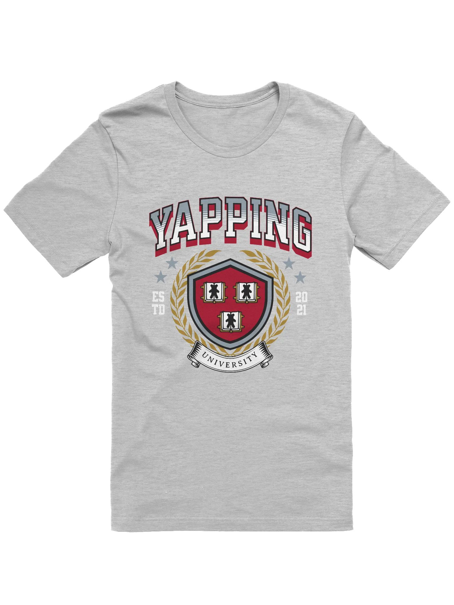 Bearry Smart Yapping University T-Shirt product image (1)