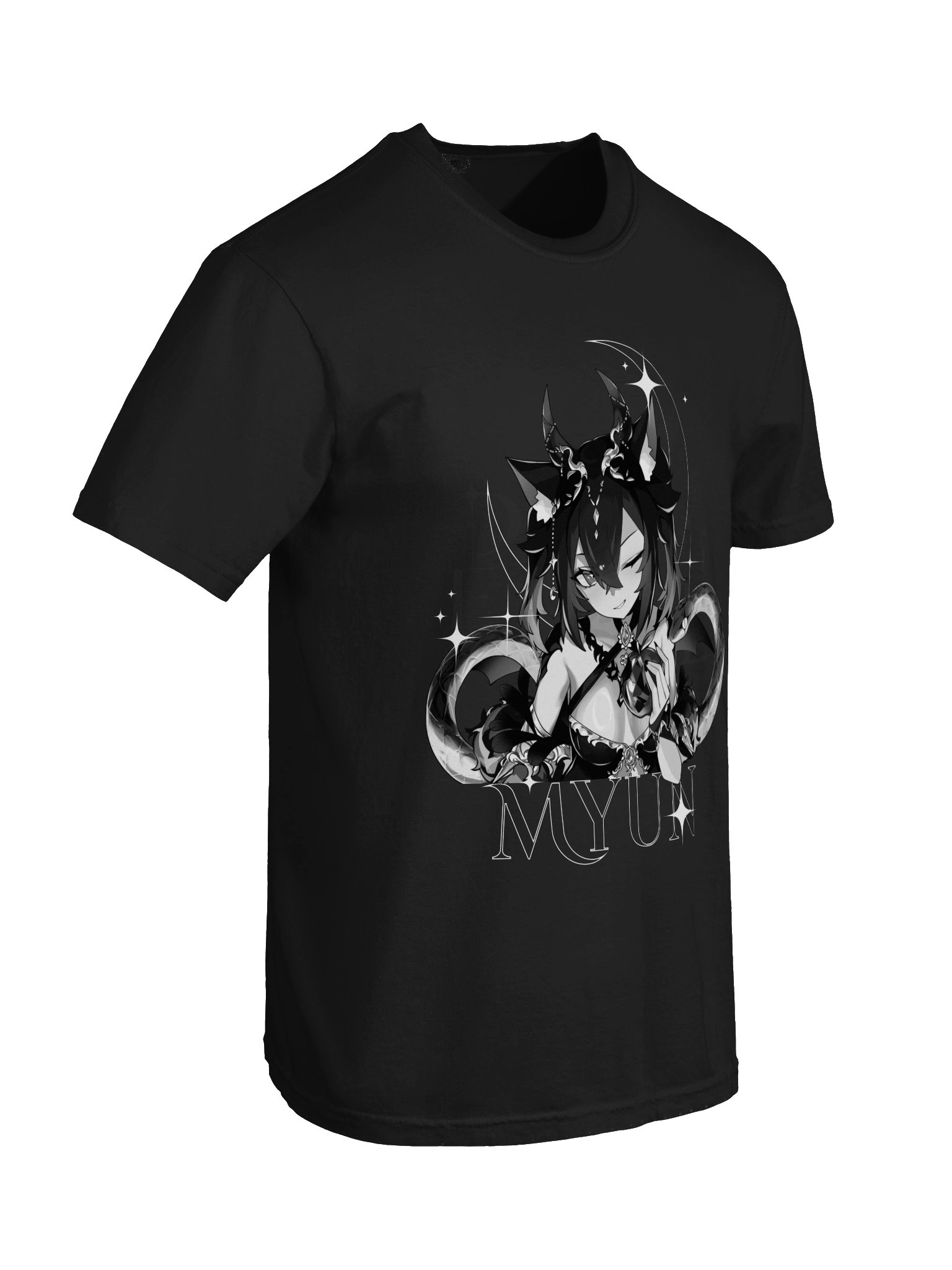 [T-SHIRT] MYUN – DEVIL SNAKE | BLACK & WHITE product image (3)