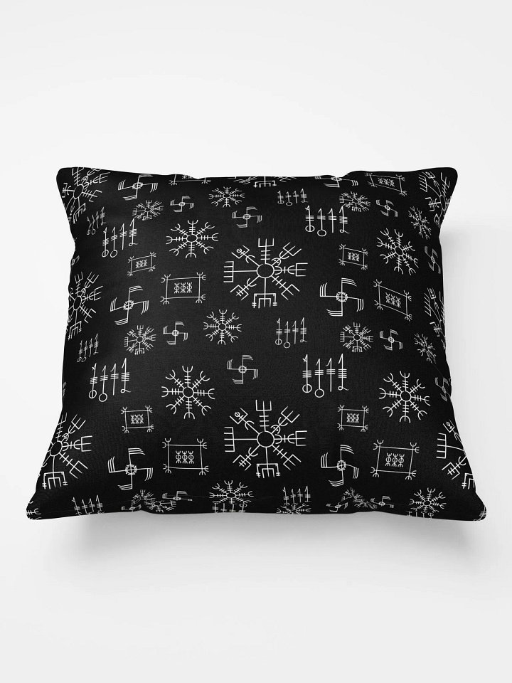 Icelandic Magical Staves Pillow product image (1)