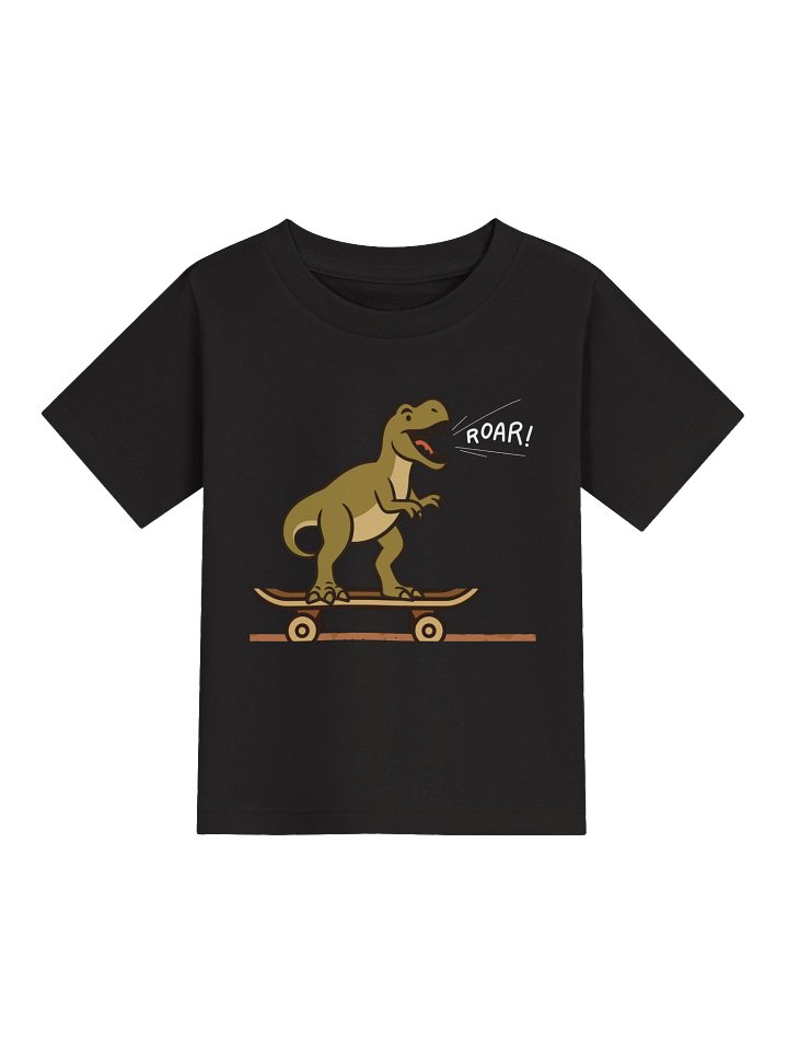 Roaring Dino Skate toddler Tee product image (1)