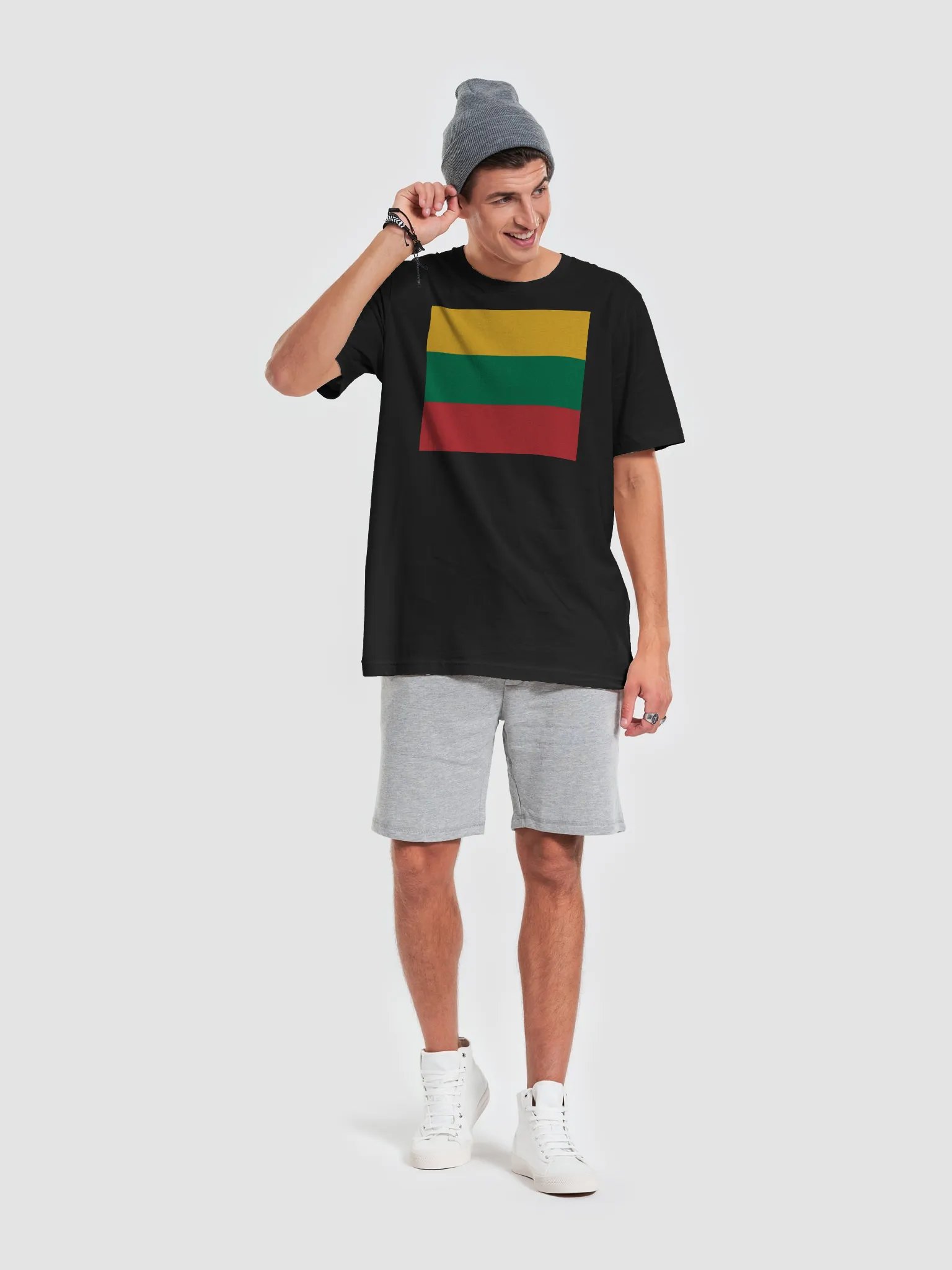 Exclusive Supersoft Unisex Lithuanian Flag T-Shirt by Graphic Grove product image (2)
