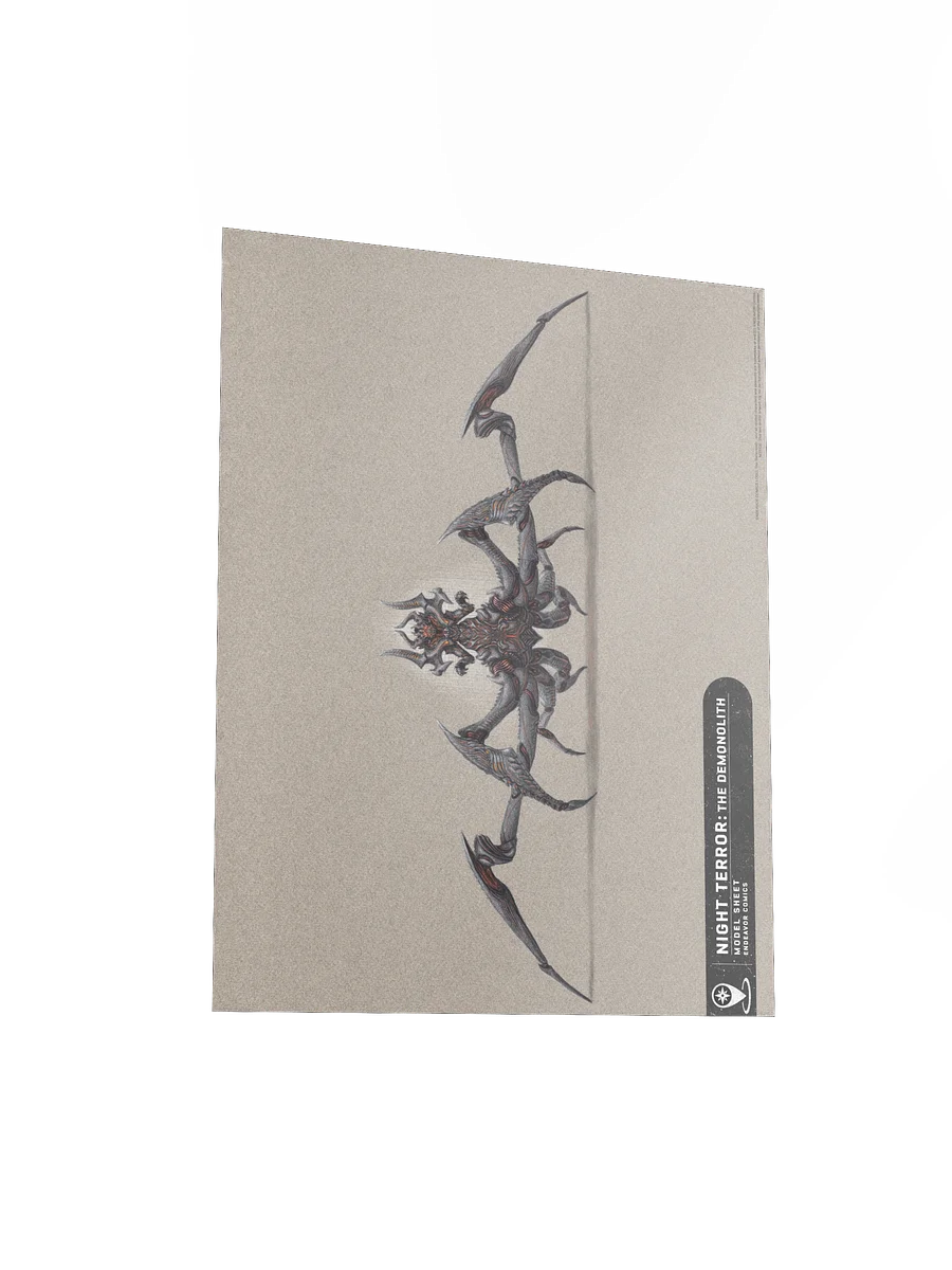 NIGHT TERROR: Demonolith Concept Art Print product image (4)