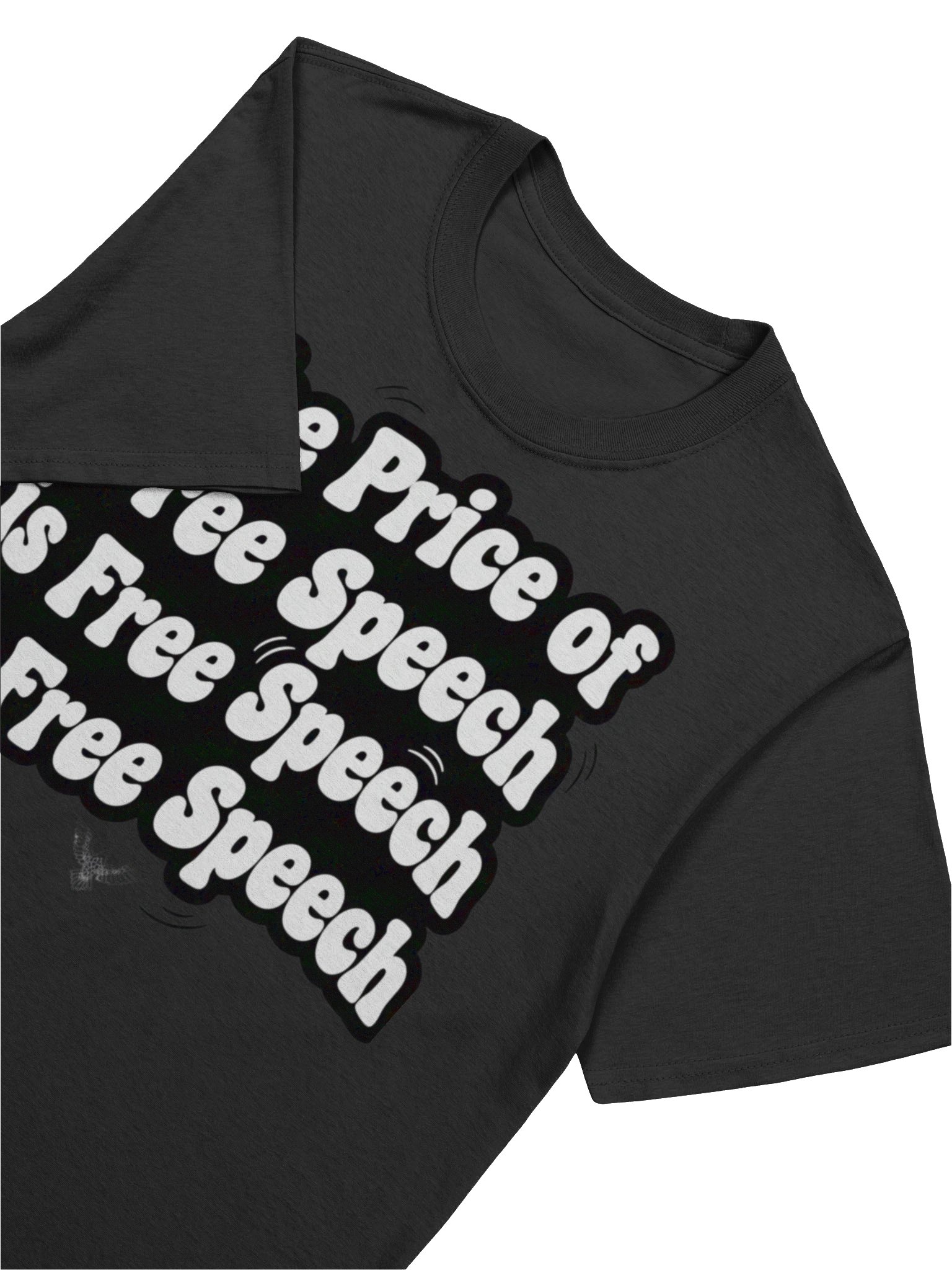 The Price of Free Speech, Stylized T-Shirt product image (3)