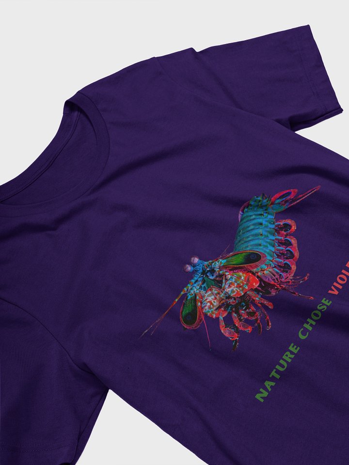 Nature Chose Violence Mantis Shrimp T-Shirt product image (2)
