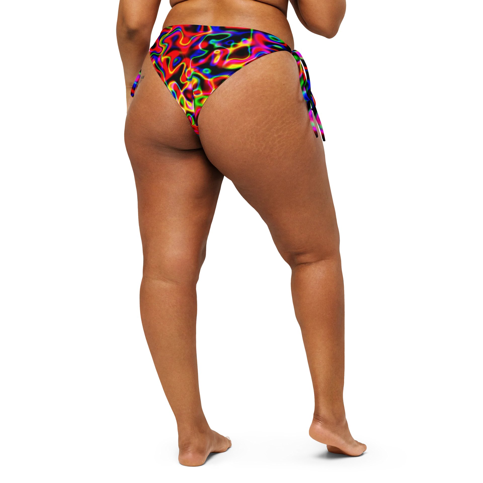 Psychedelic Wave String Bikini Bottom product image (2)