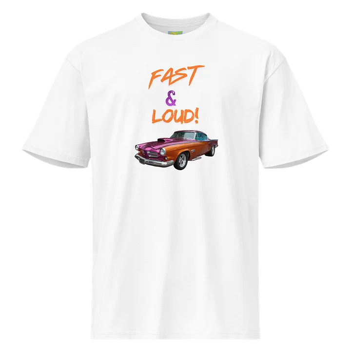 Fast & Loud White Tee product image (1)