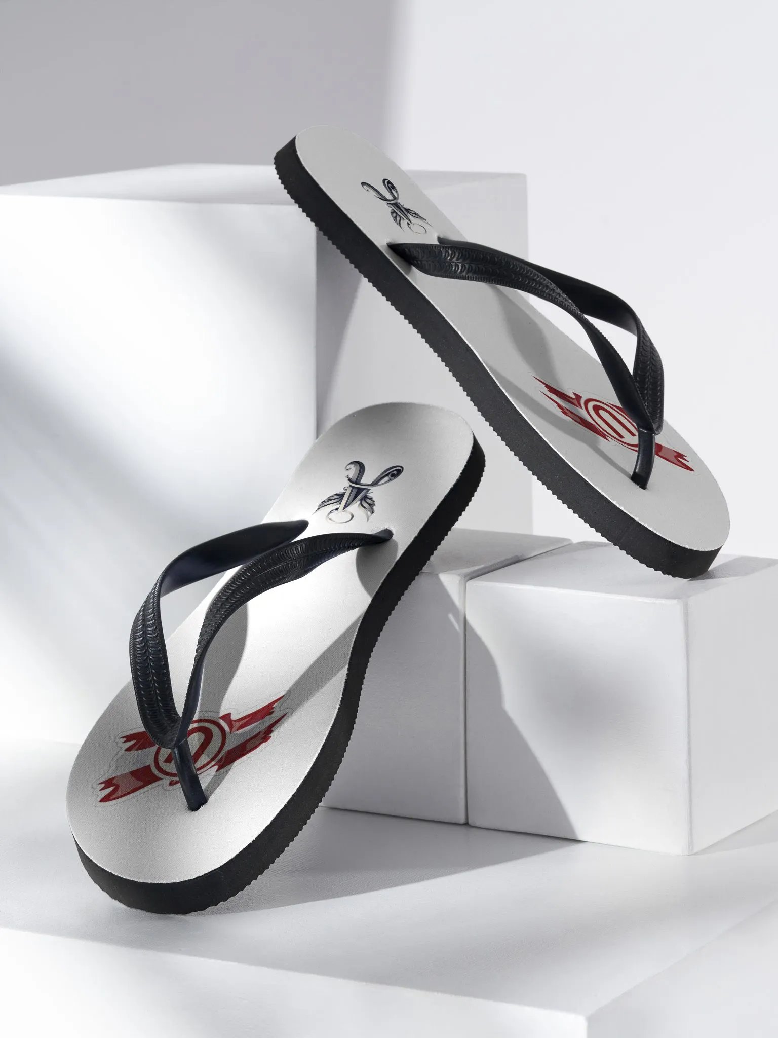 Swirling Emblem Flip-Flops product image (2)