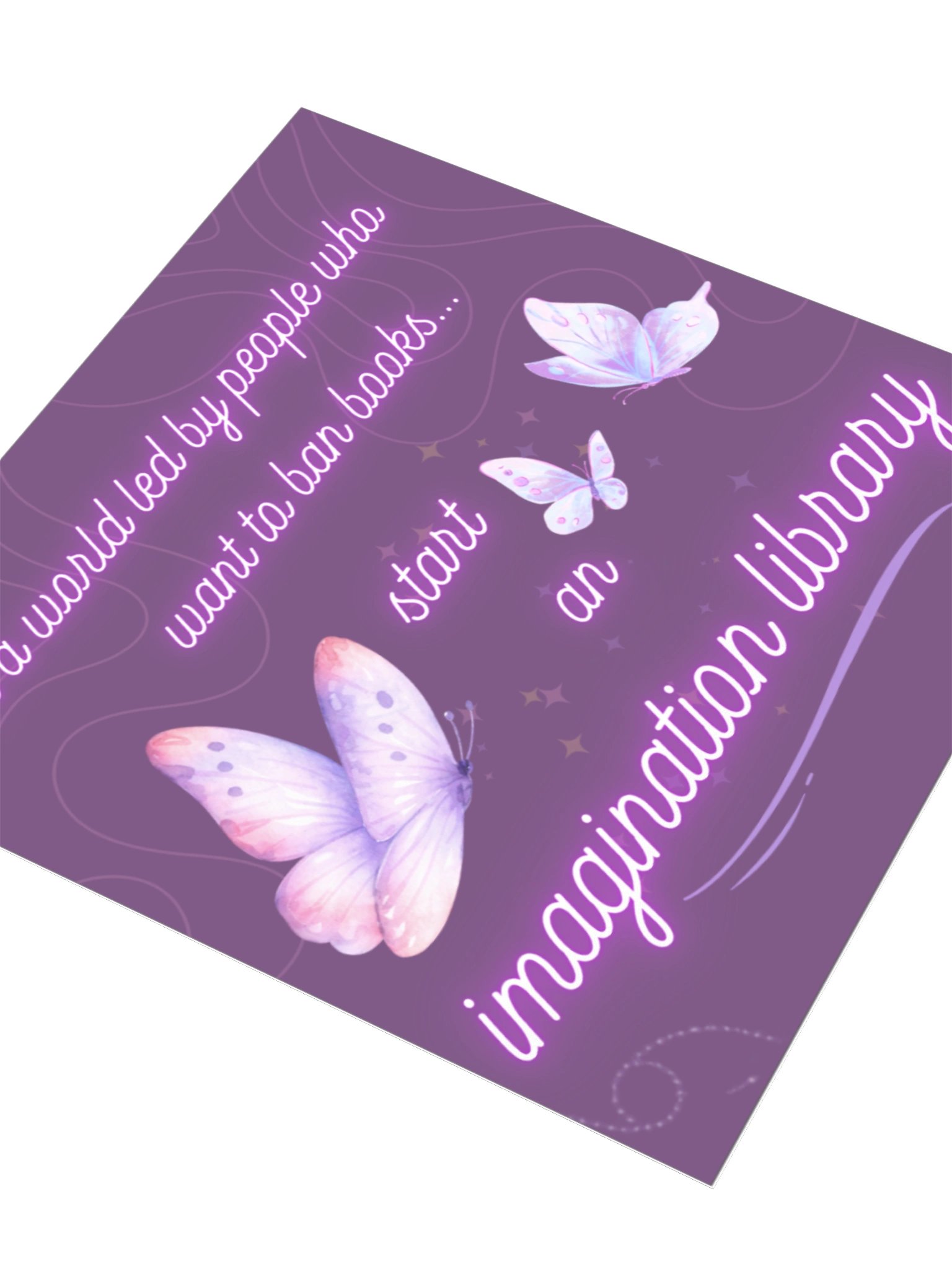 Start your own library Sticker product image (2)