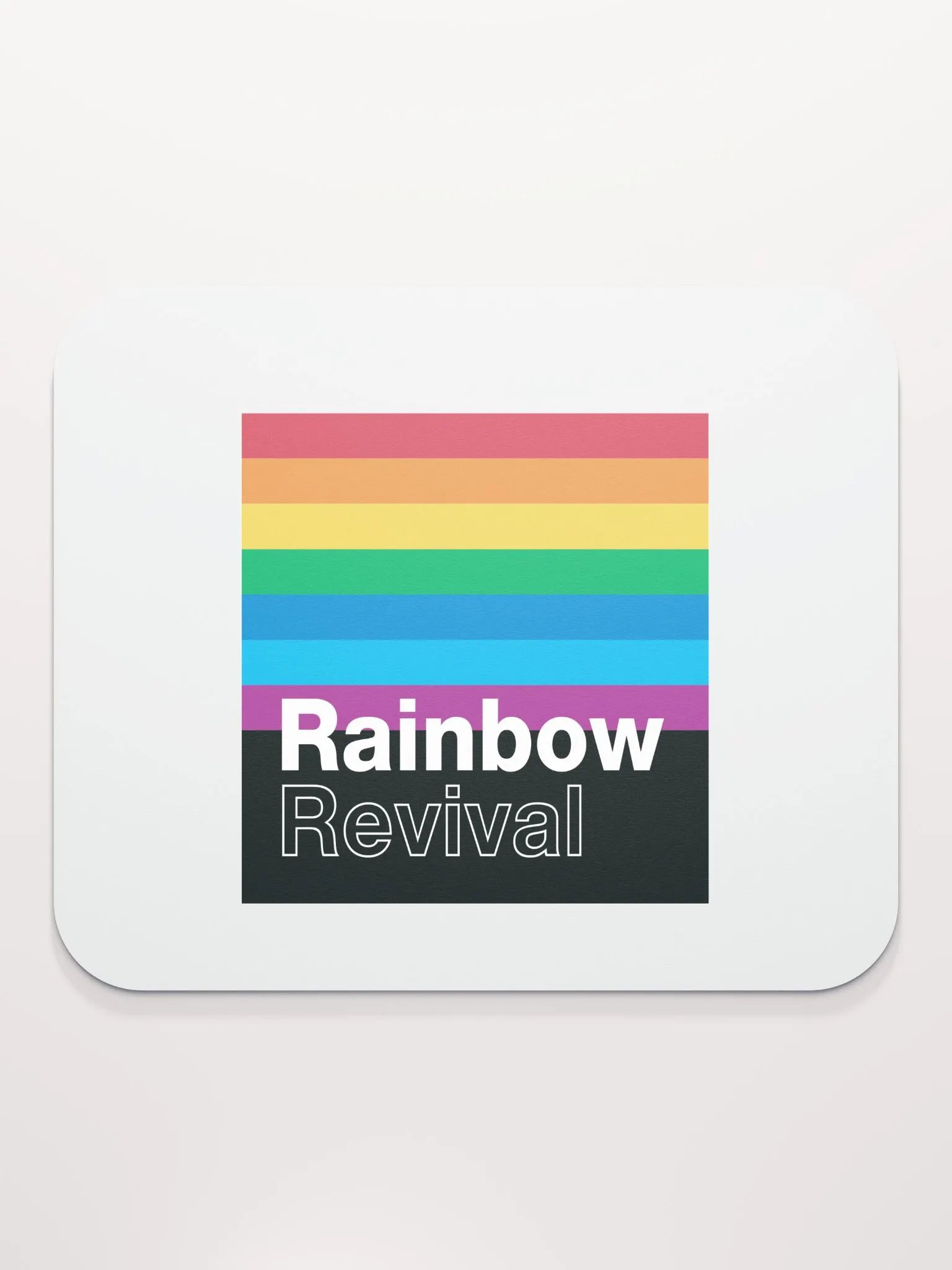 Rainbow Revival Mouse Pad product image (1)