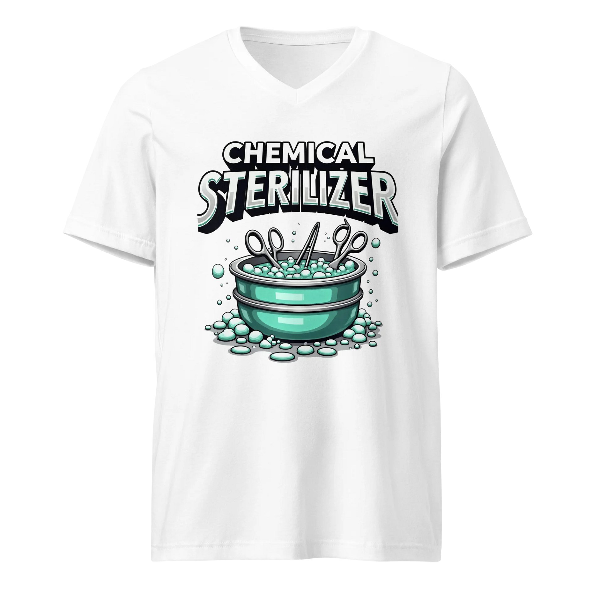Bubble Sterilizer V-Neck Tee product image (1)